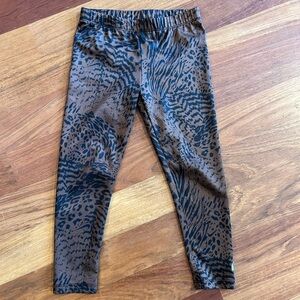 Nike Kids cheetah leggings size 4/5